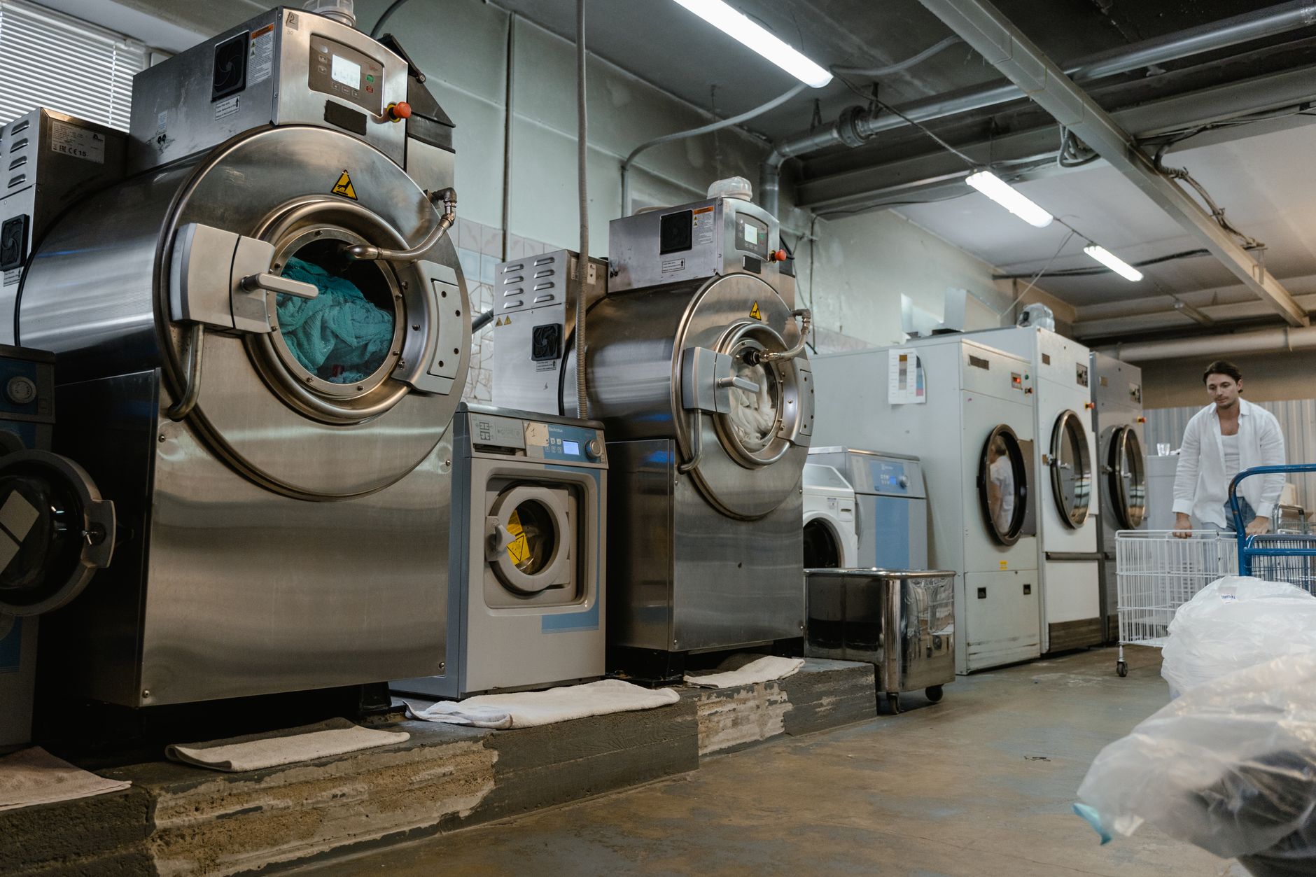 Blanchisserie industrielle à Clamart
